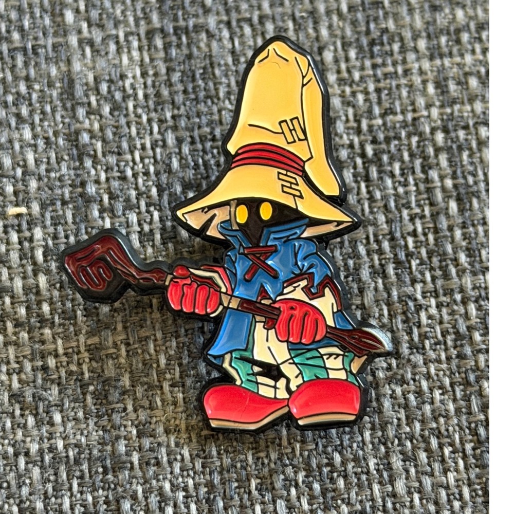Vivi‎ Ornitier Final Fantasy IX Black Mage Enamel Pin Video Game Collectible